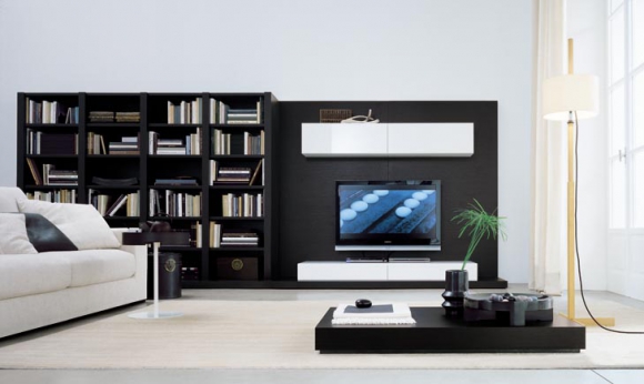 телевизор в дизайне интерьера